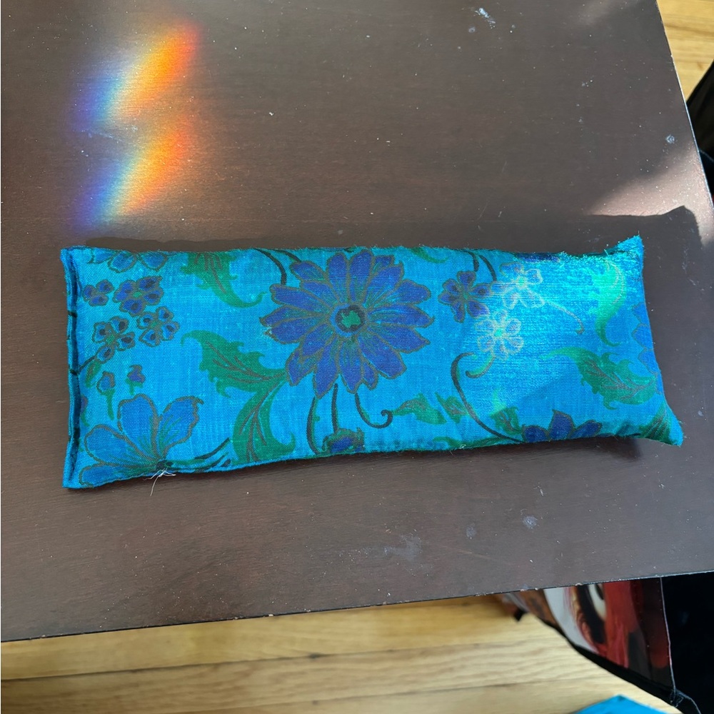 homemade Silk lavender eye pillow